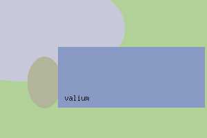 what does valium look like